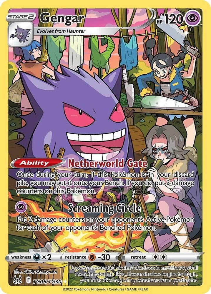 Pokemon: Gengar - TG06/TG30 - Lost Origin Trainer Gallery - VGMX