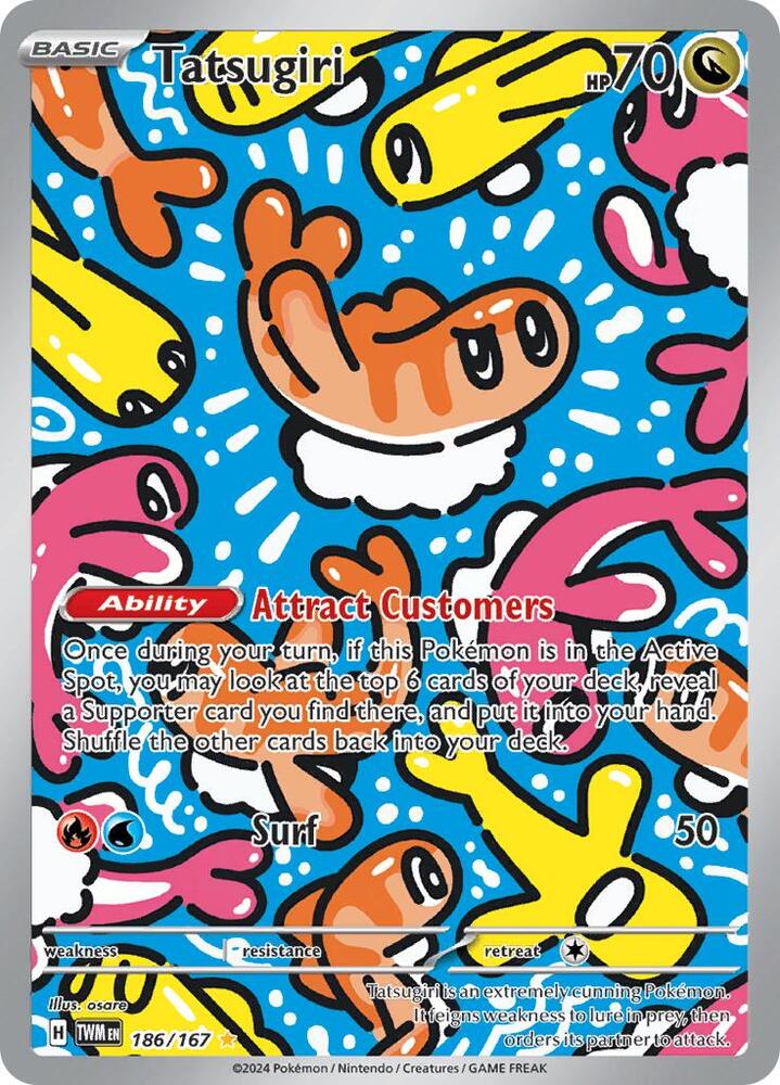 Pokemon: Tatsugiri 186/167 - Twilight Masquerade - VGMX