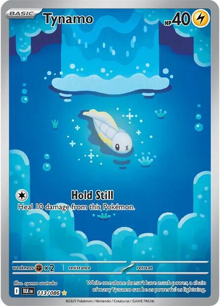 Pokemon: Tynamo 113/086 - Black Bolt - VGMX