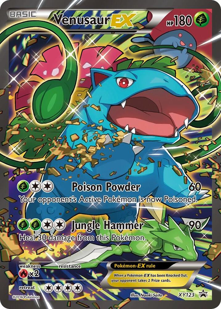 Pokemon: Venusaur EX XY123 - XY Promos - VGMX