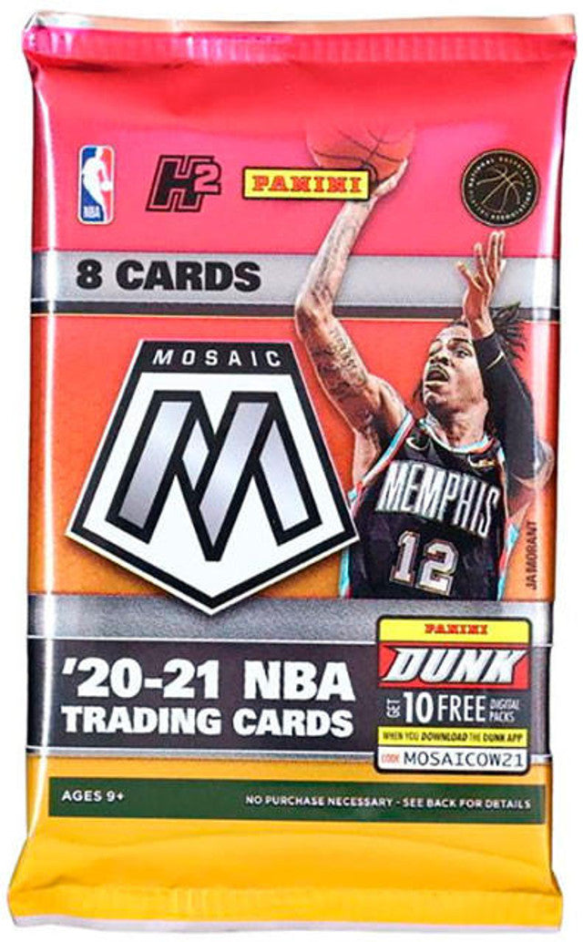 2020/21 Panini Mosaic Basketball Fast Break Pack - VGMX