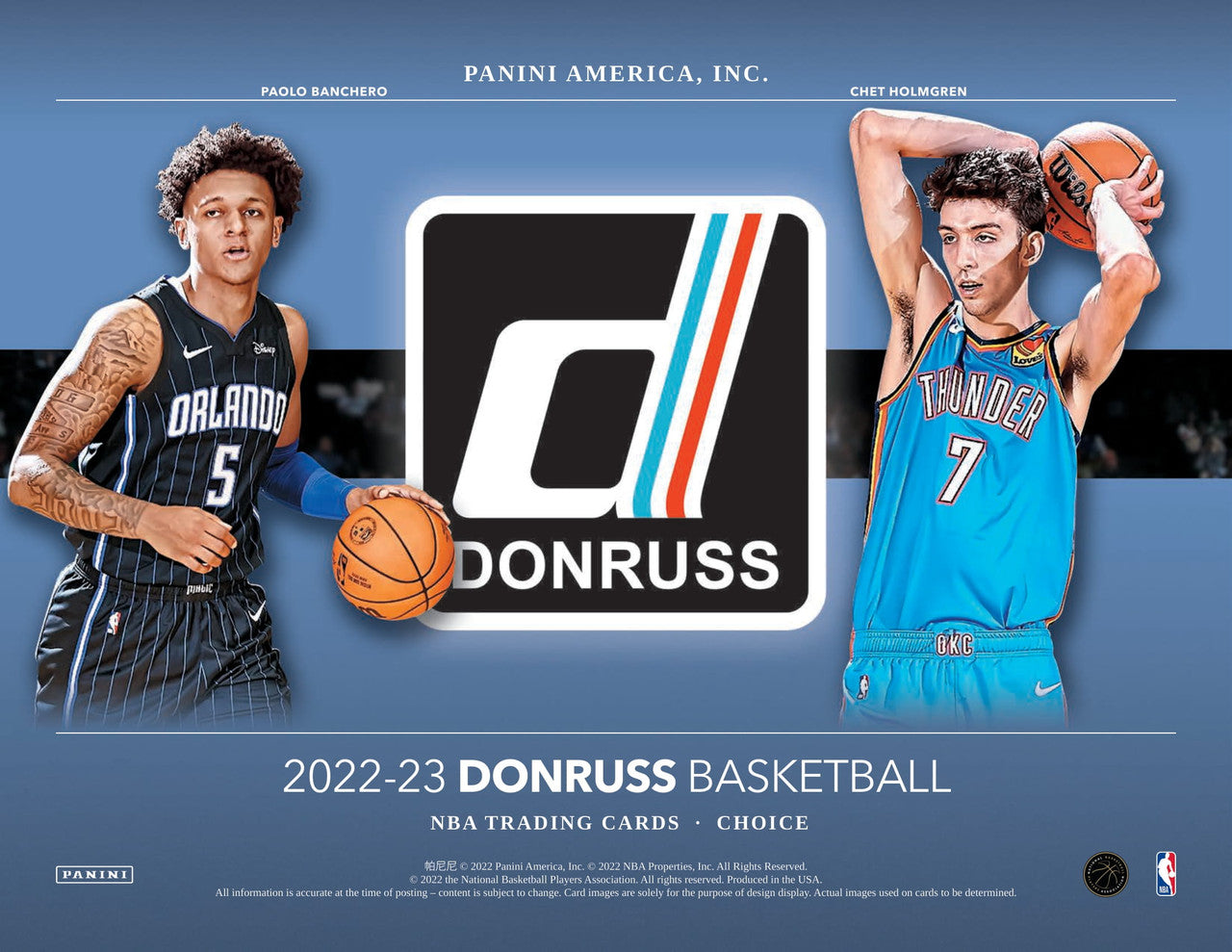 2022-23 Panini Donruss Choice Basketball Box - VGMX