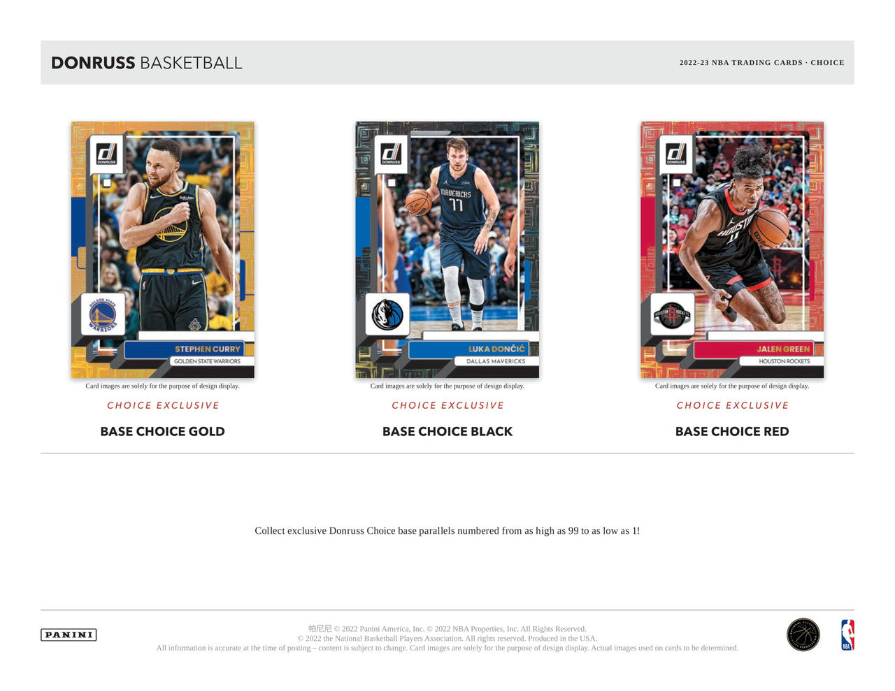 2022-23 Panini Donruss Choice Basketball Box - VGMX