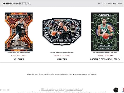 2022-23 Panini Obsidian Basketball Hobby Box - VGMX