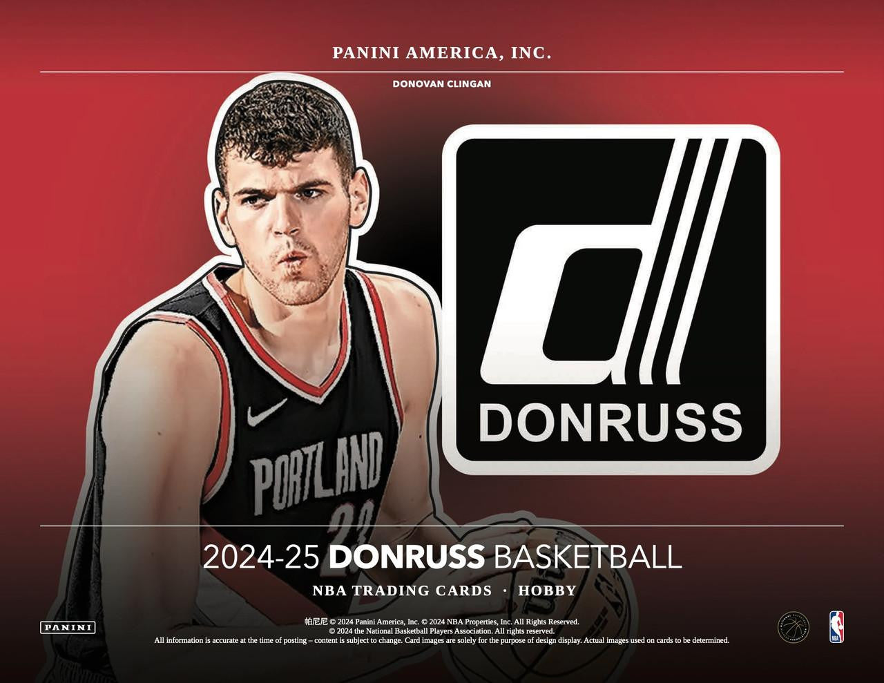 2024/25 Panini Donruss Basketball Hobby Pack - VGMX