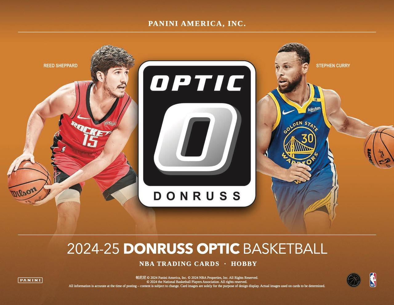 2024-25 Panini Donruss Optic Basketball Hobby Pack - VGMX