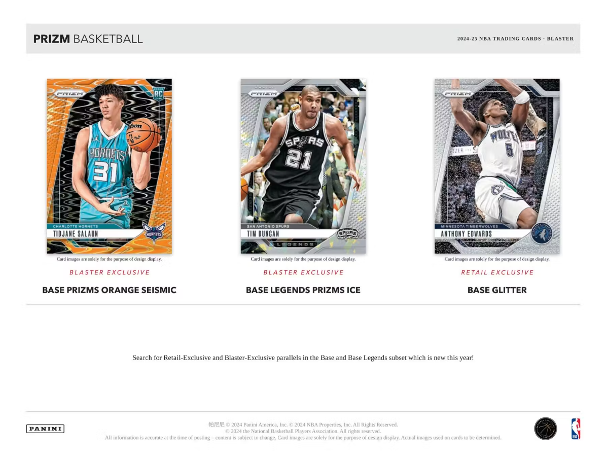 2024-25 Panini Prizm Basketball Trading Cards Blaster Box - VGMX