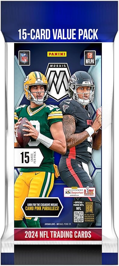 2024 Panini NFL Mosaic Football Trading Cards Fat Pack - VGMX