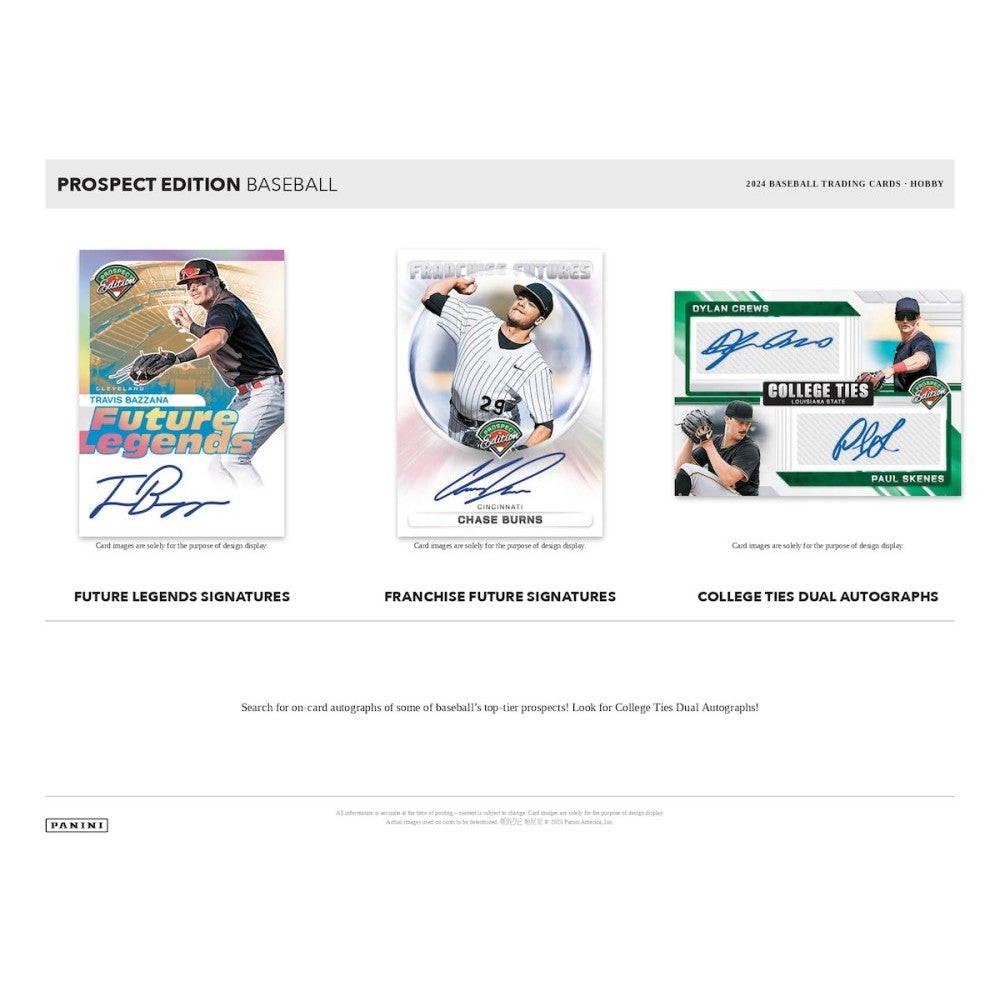 2024 Panini Prospect Edition Baseball Hobby Pack - VGMX