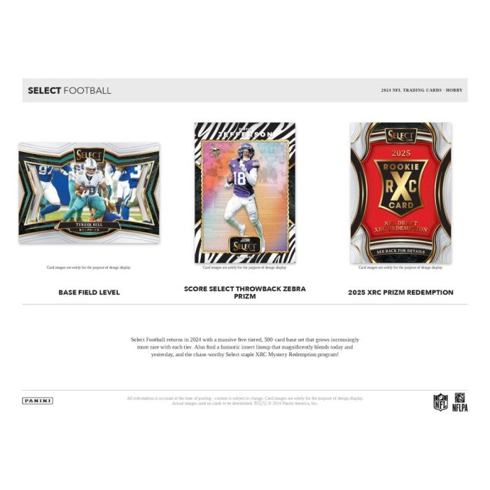 2024 Panini Select Football Hobby Pack - VGMX