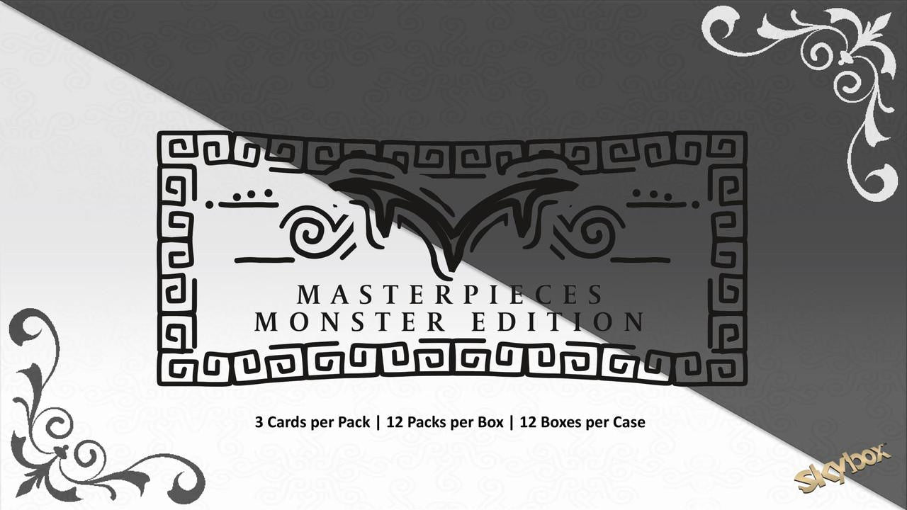 2024 Upper Deck SkyBox Masterpieces Monster Edition Hobby Pack - VGMX