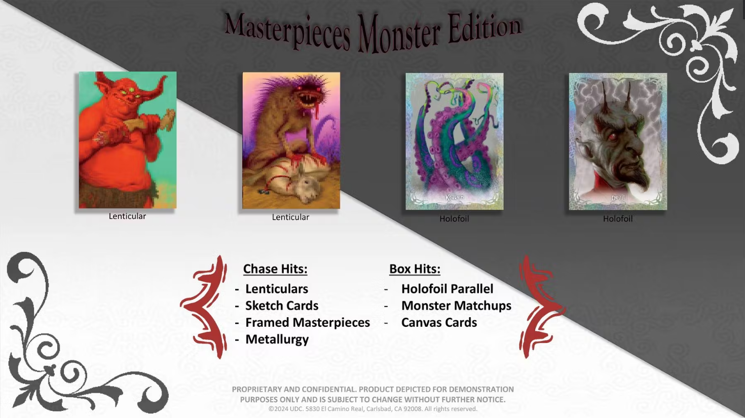 2024 Upper Deck SkyBox Masterpieces Monster Edition Hobby Pack - VGMX