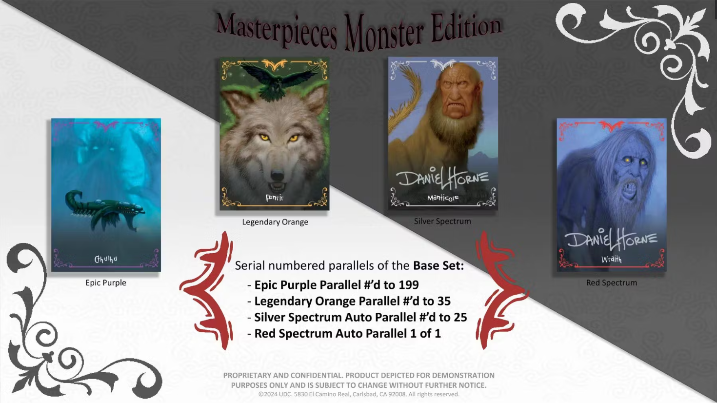 2024 Upper Deck SkyBox Masterpieces Monster Edition Hobby Pack - VGMX