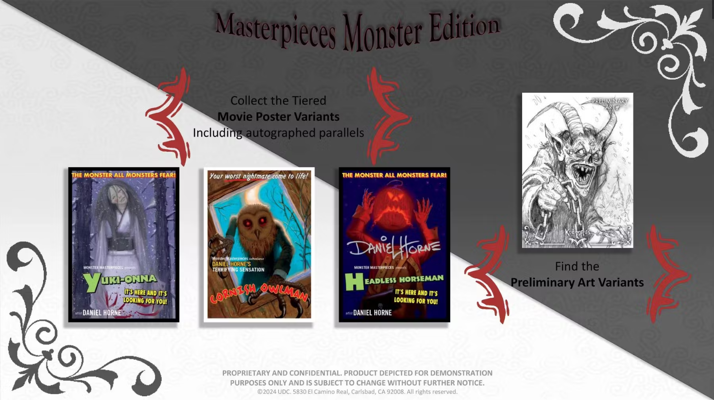 2024 Upper Deck SkyBox Masterpieces Monster Edition Hobby Pack - VGMX