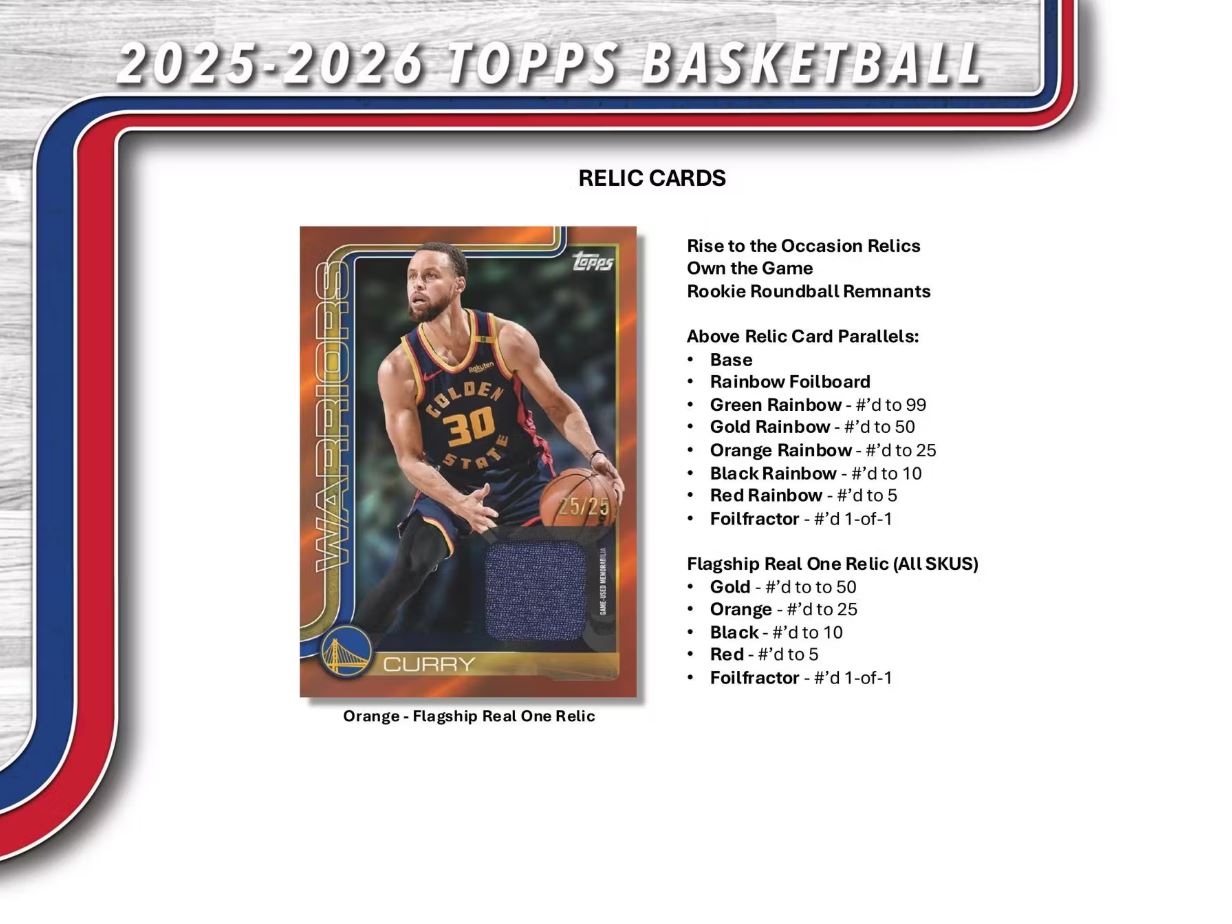 2025/26 Topps Basketball Hobby Box Pack
