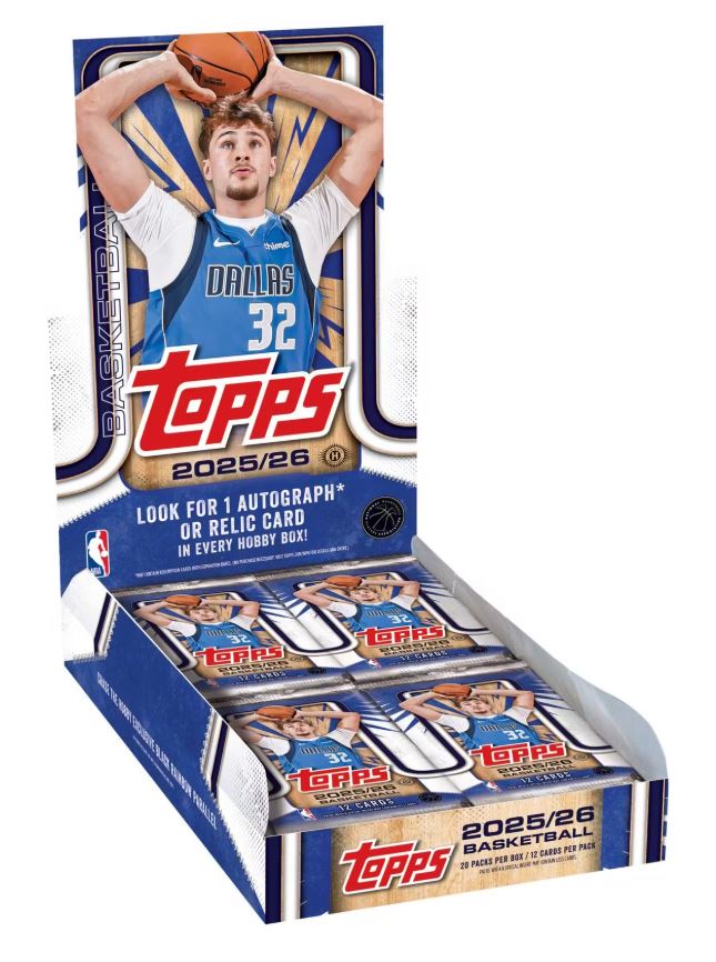2025/26 Topps Basketball Hobby Box Pack