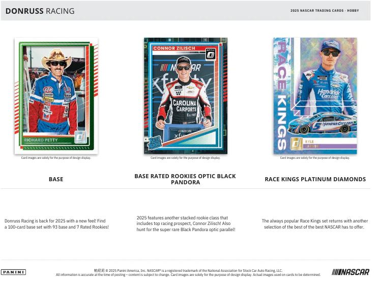 2025 Panini Donruss NASCAR Racing Hobby Box - VGMX