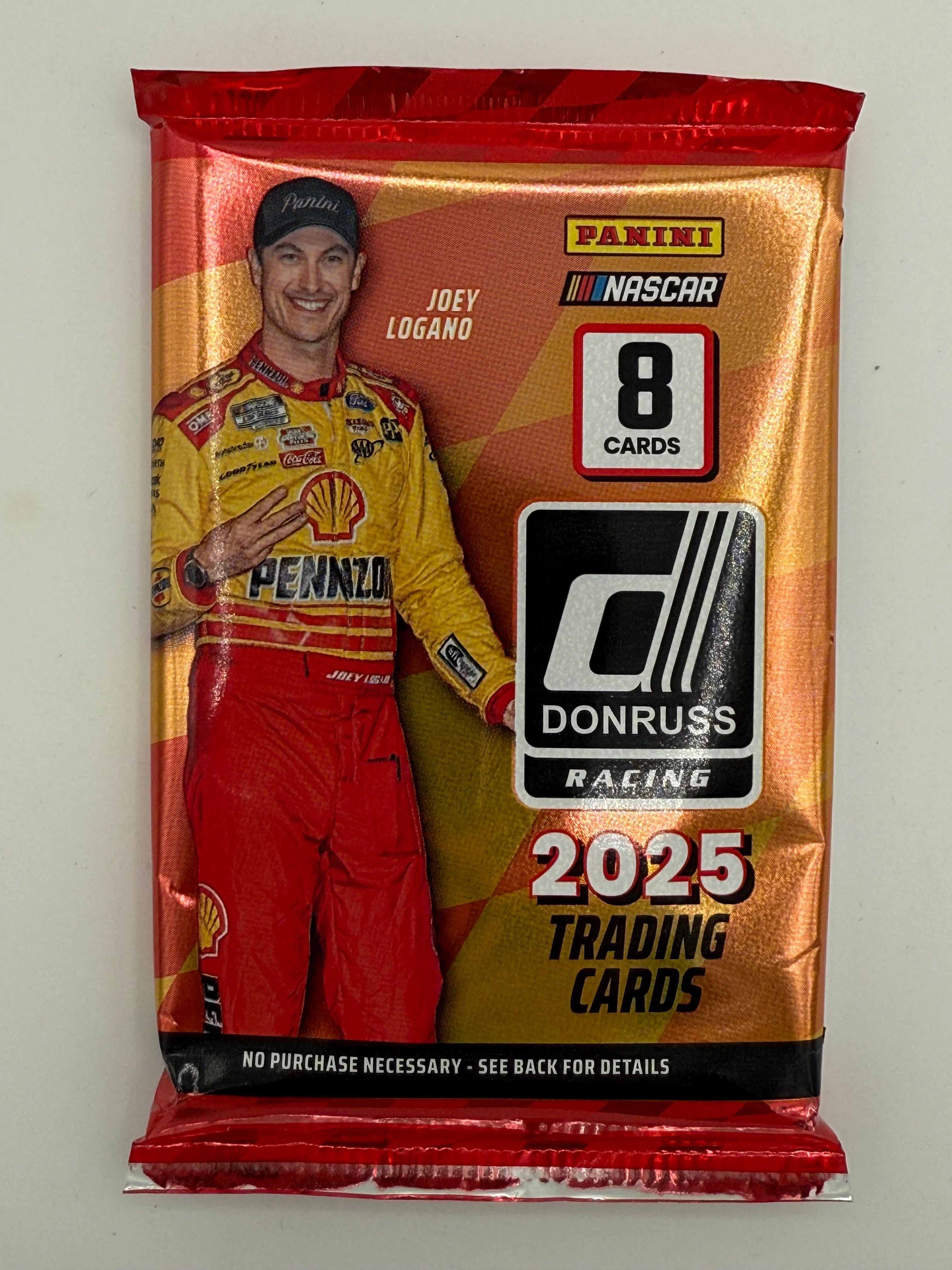 2025 Panini Donruss NASCAR Racing Hobby Box Pack - VGMX