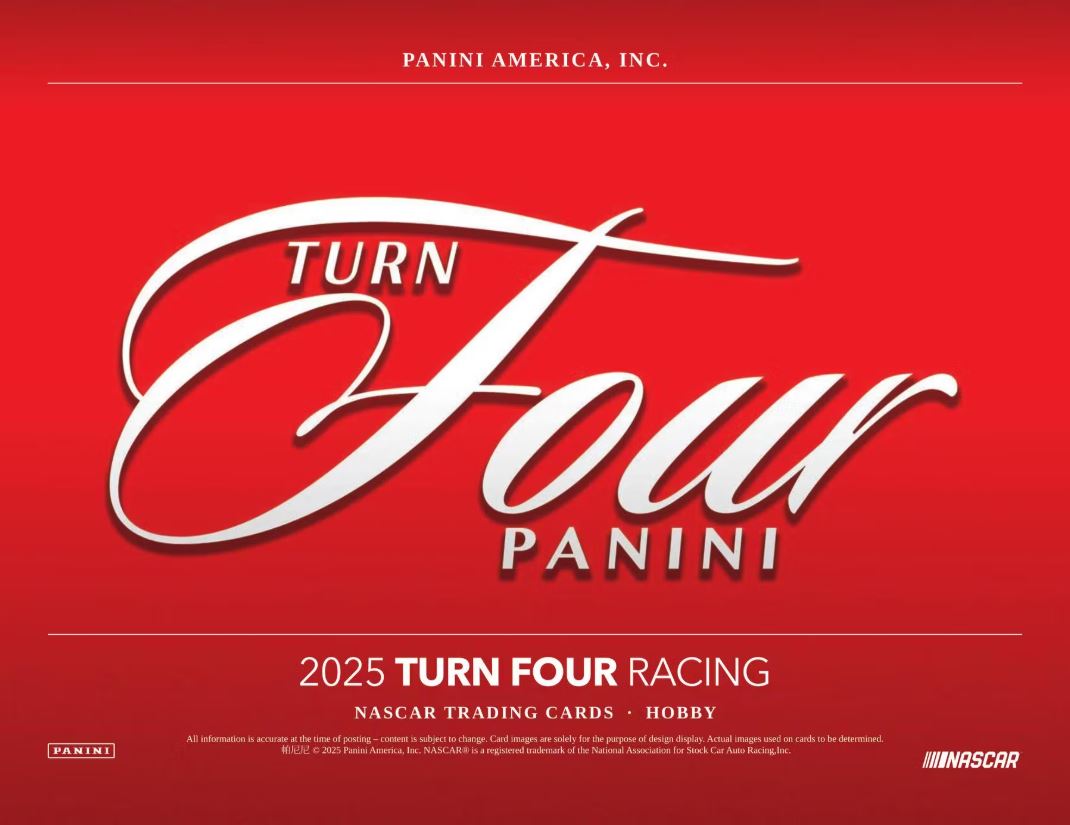 2025 Panini Turn Four NASCAR Racing Hobby Box