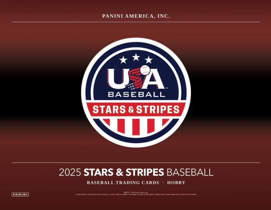 2025 Panini USA Stars & Stripes Baseball Hobby Box - VGMX