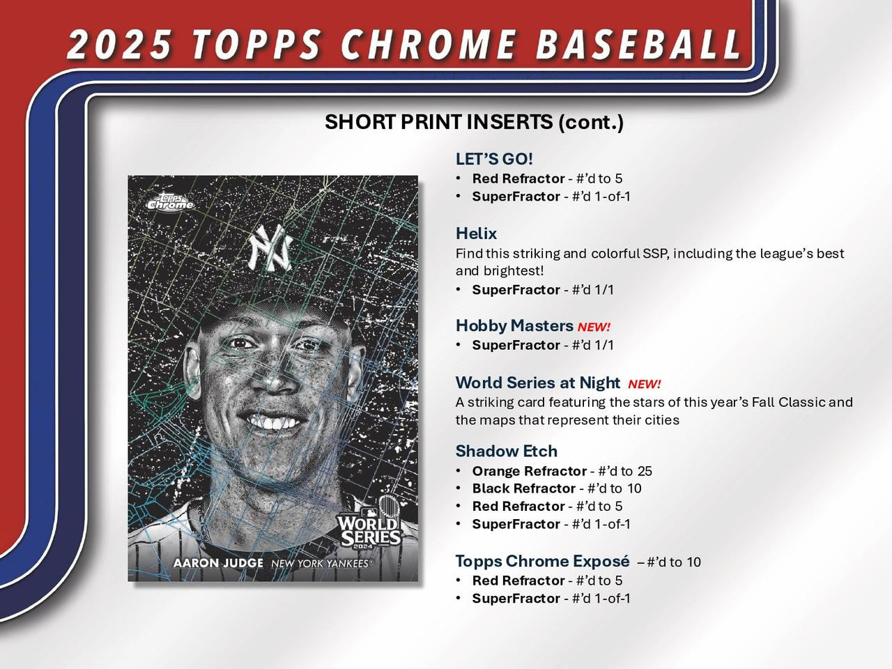 2025 Topps Chrome Baseball Blaster Box - VGMX