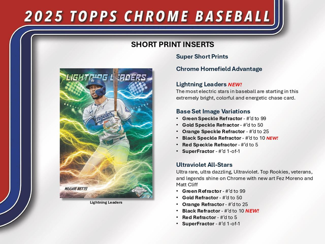 2025 Topps Chrome Baseball Blaster Box - VGMX