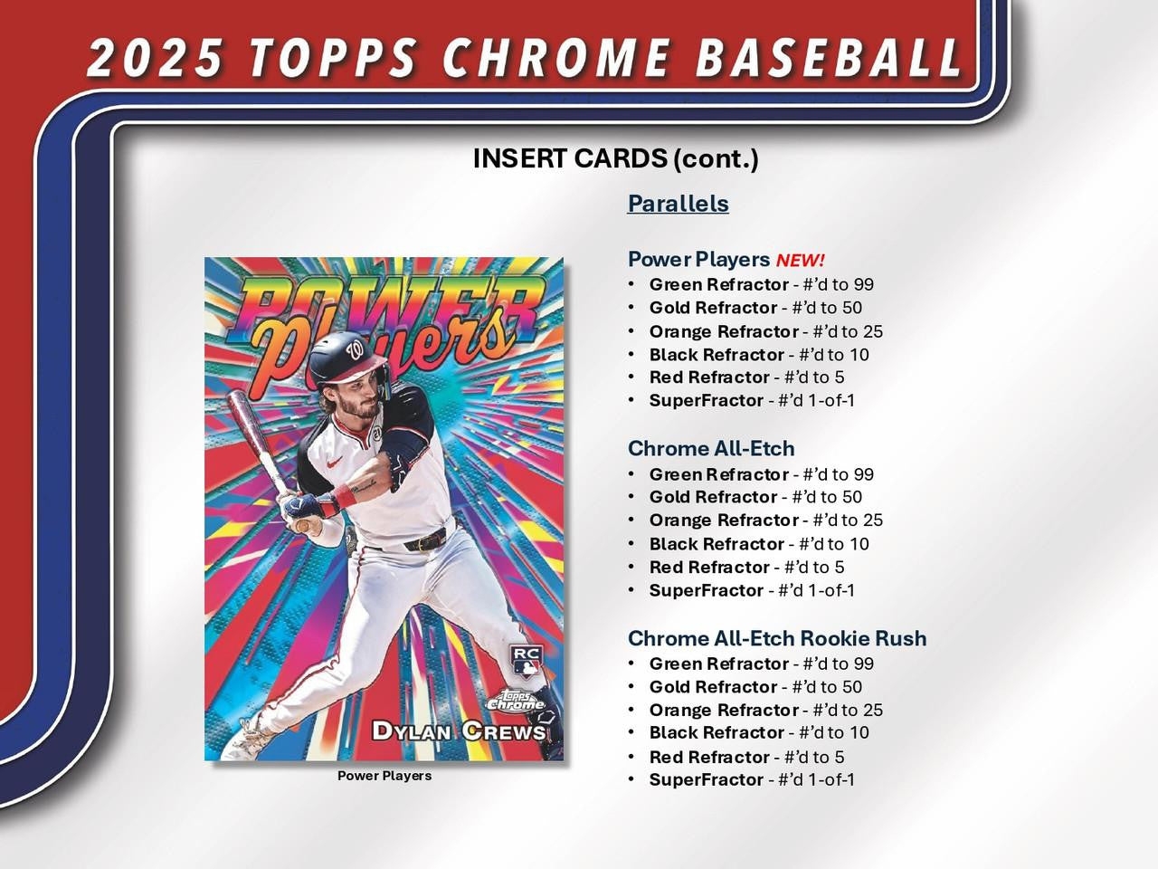 2025 Topps Chrome Baseball Blaster Box - VGMX