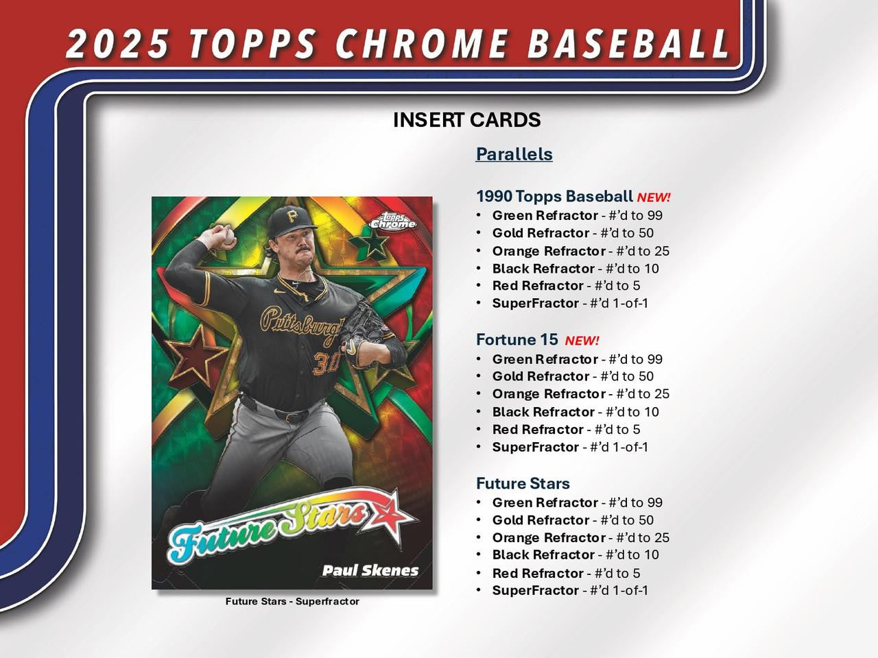 2025 Topps Chrome Baseball Blaster Box - VGMX
