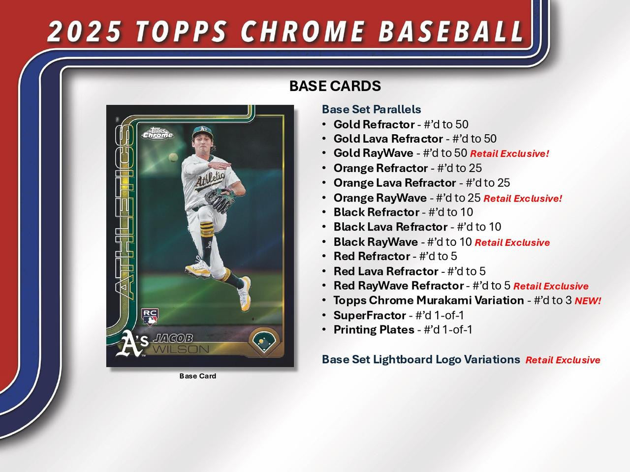 2025 Topps Chrome Baseball Blaster Box - VGMX