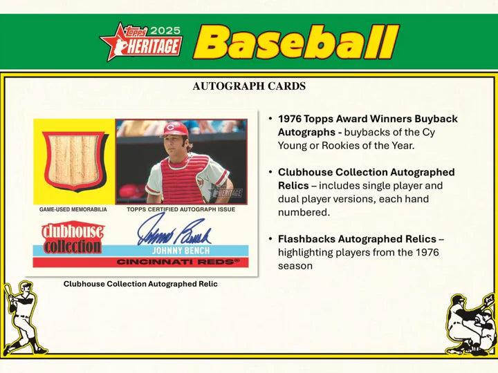 2025 Topps Heritage Baseball Mega Box - VGMX