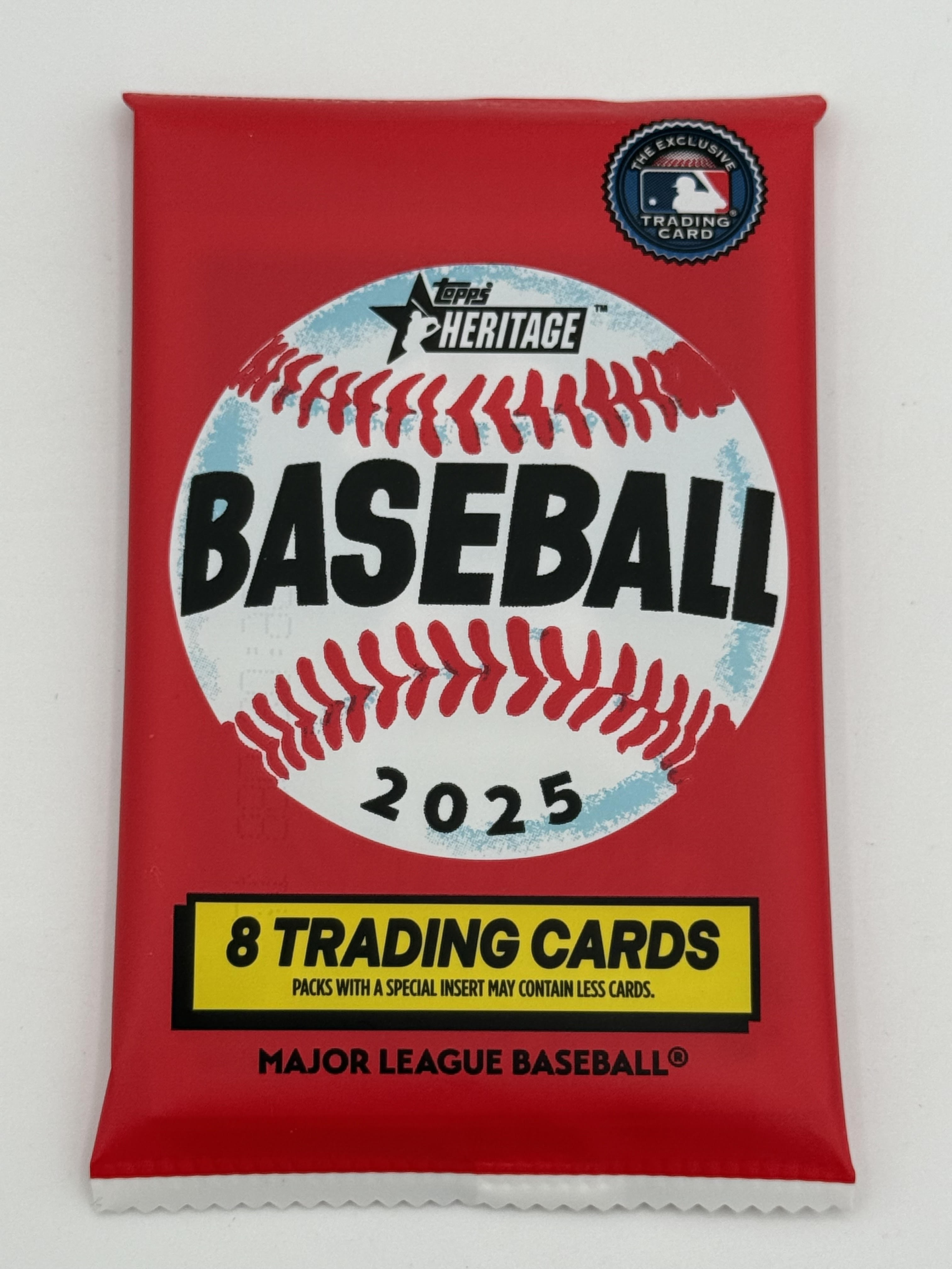 2025 Topps Heritage Baseball Mega Box Pack - VGMX