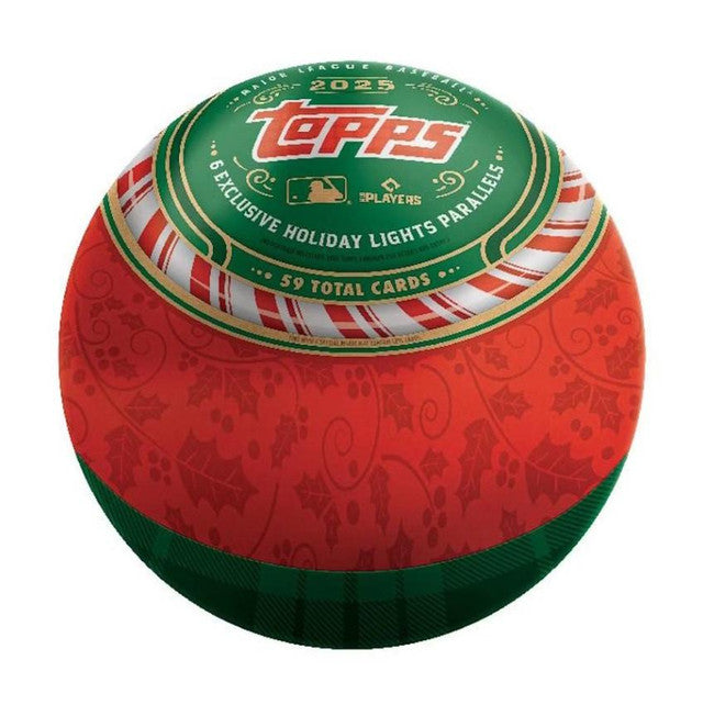 2025 Topps Holiday Baseball Collector's Tin