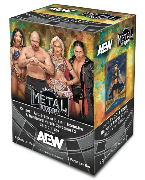 2025 Upper Deck AEW Skybox Metal Universe Blaster Box - VGMX