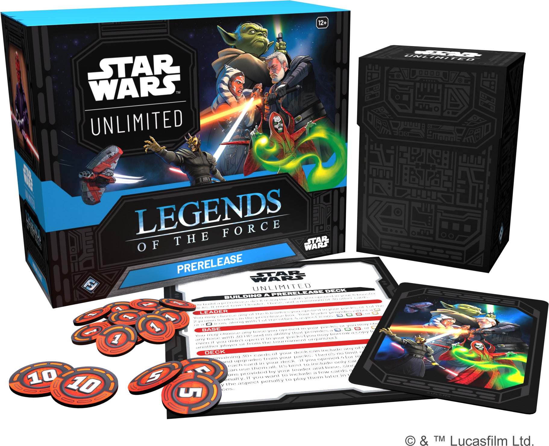 Star Wars: Unlimited - Legends of the Force Prerelease Kit - VGMX