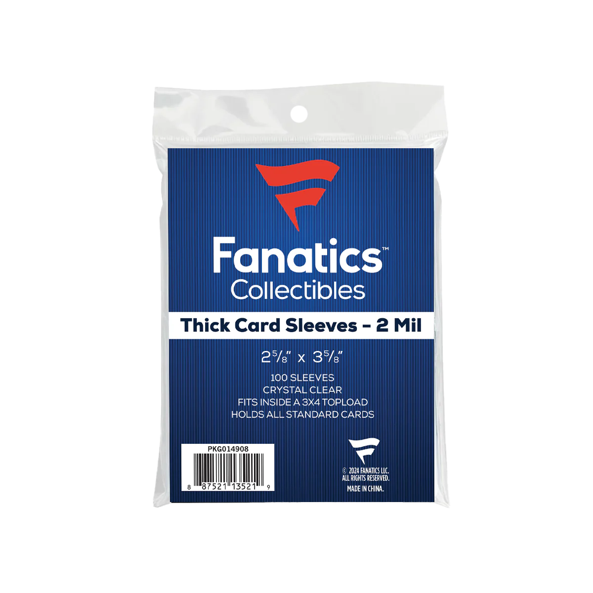 Fanatics Collectibles Soft Card Sleeves - VGMX