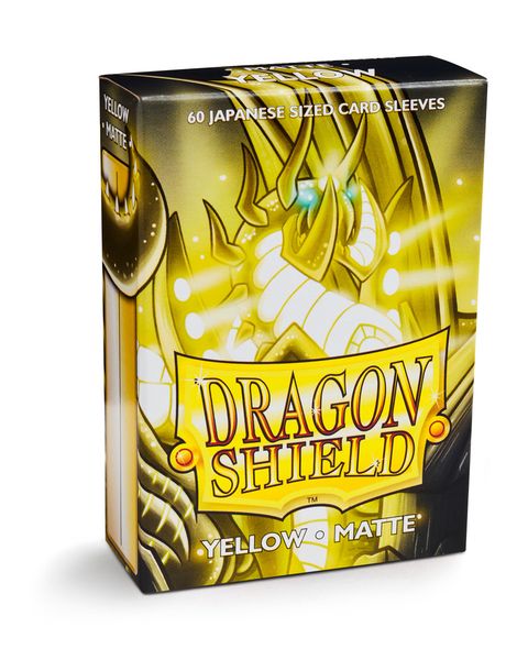 Dragon Shield Sleeves: Matte Japanese Size Sleeves 60CT (Various Colors) - VGMX