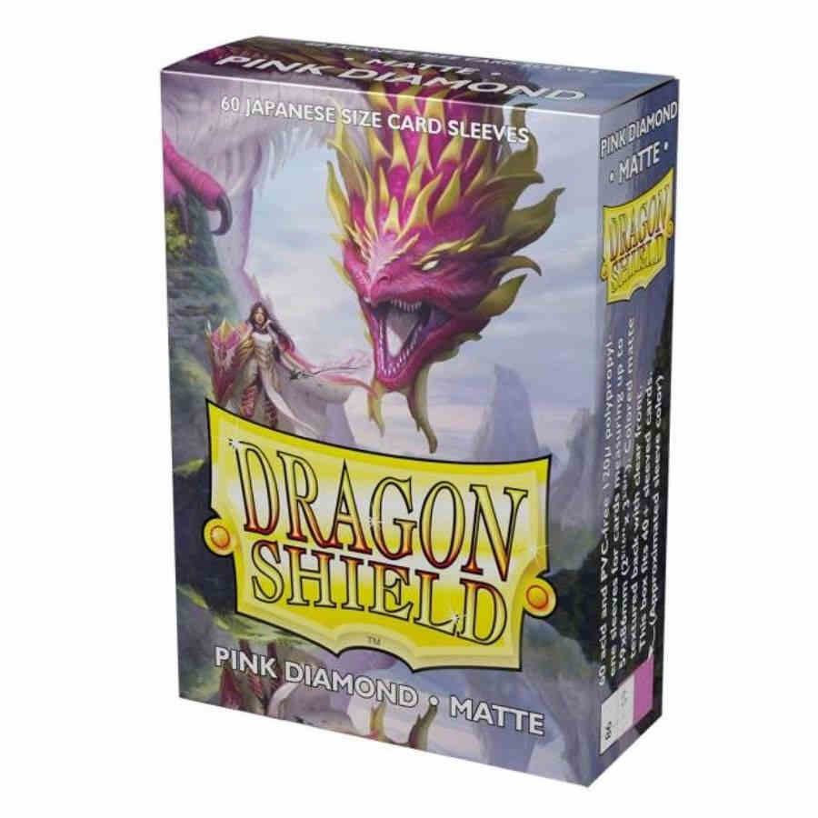 Dragon Shield Sleeves: Matte Japanese Size Sleeves 60CT (Various Colors) - VGMX