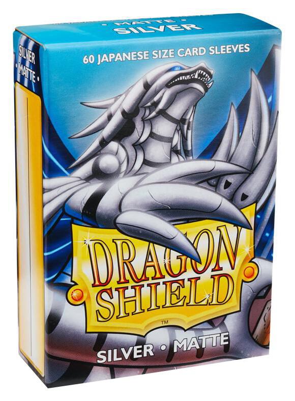 Dragon Shield Sleeves: Matte Japanese Size Sleeves 60CT (Various Colors) - VGMX