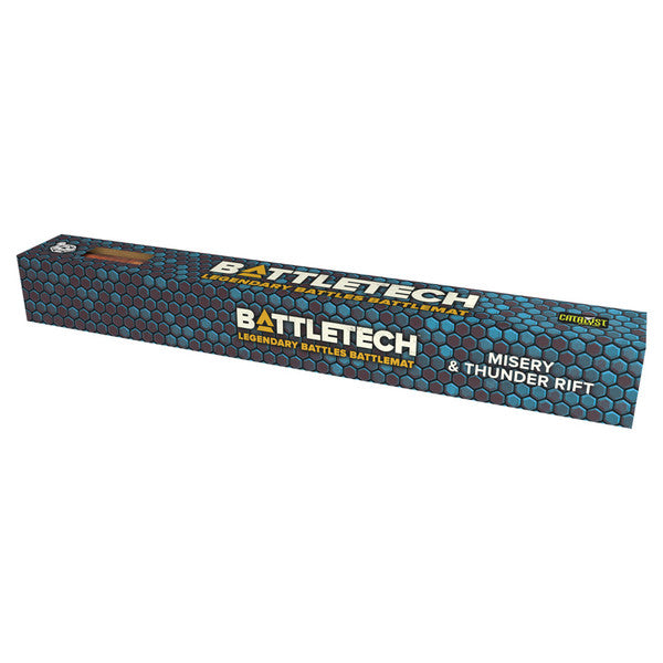 BattleTech: BattleMat Legendary Battles Misery/Thunder Rift - VGMX