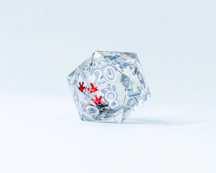 Christmas Scenic D20 Die - VGMX