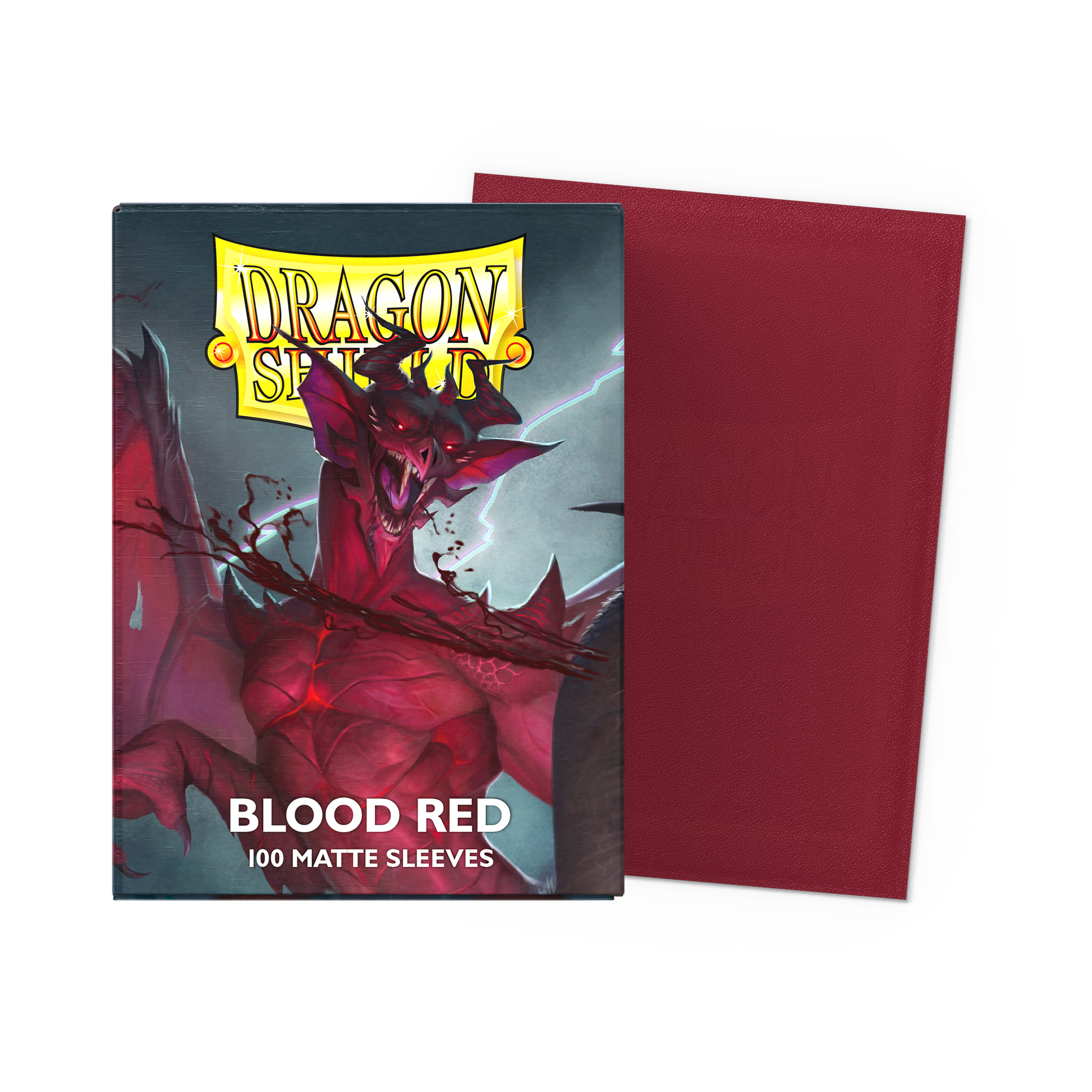 Dragon Shield: Matte Blood Red 100 CT - VGMX