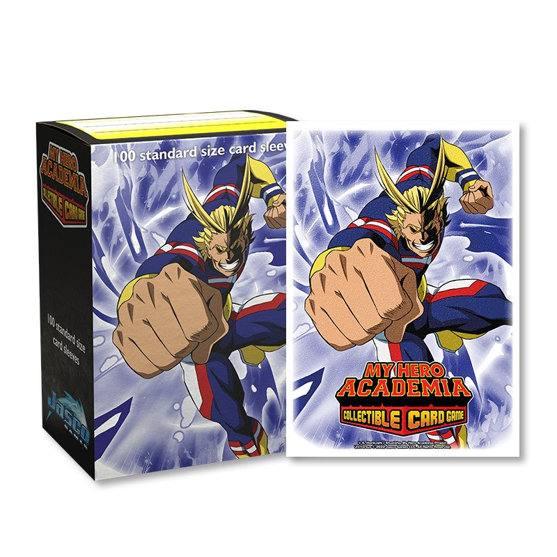 Dragon Shield Sleeves: My Hero Academia All Might Punch 100CT - VGMX