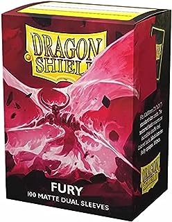 Dragon Shield Sleeves: Standard Dual Matte - Fury 100CT - VGMX