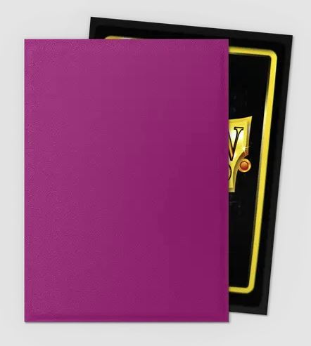 Dragon Shield Sleeves: Standard Dual Matte - Wraith 100CT - VGMX
