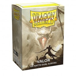 Dragon Shield Sleeves: Standard Matte Dual - Valor 100CT - VGMX