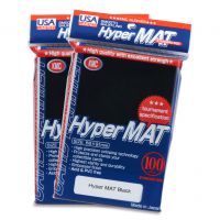 KMC Sleeves USA Pack Hyper Matte Black 100-Count - VGMX
