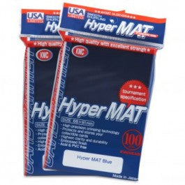 KMC Sleeves USA Pack Hyper Matte Blue 100-Count - VGMX