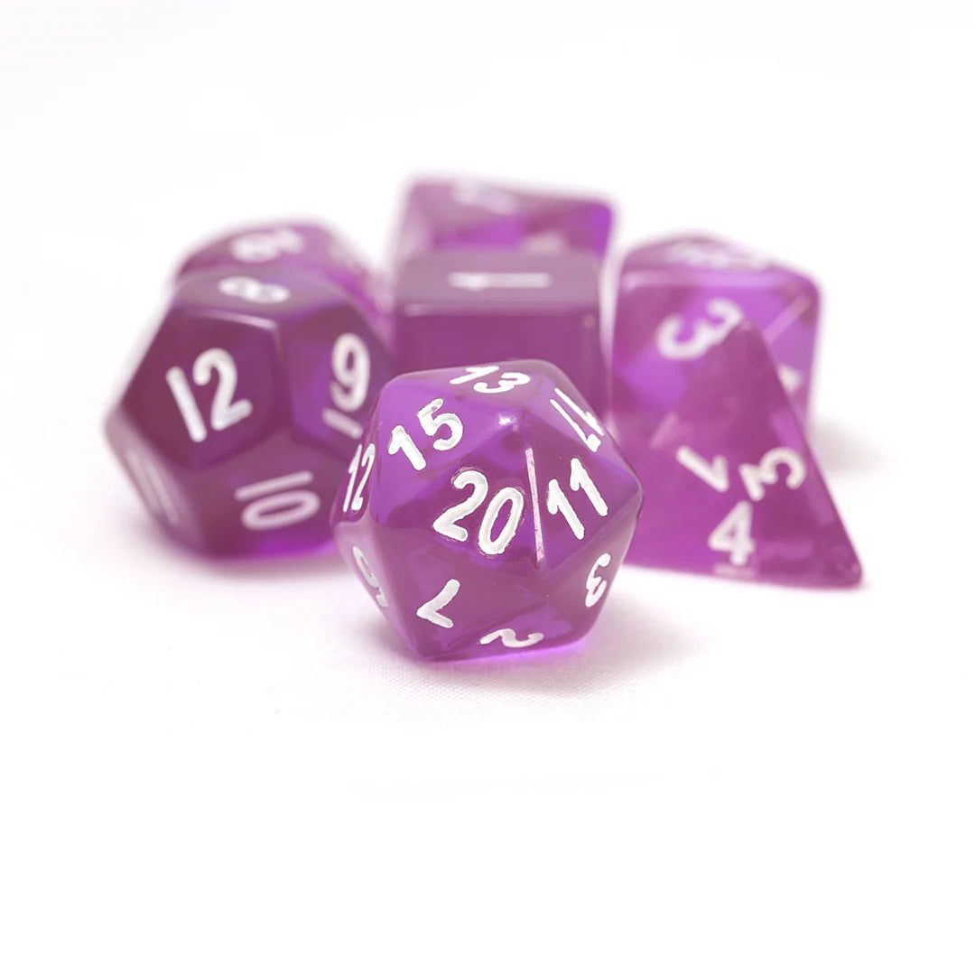 Sirius: 7 Die Set (Purple Translucent) - VGMX
