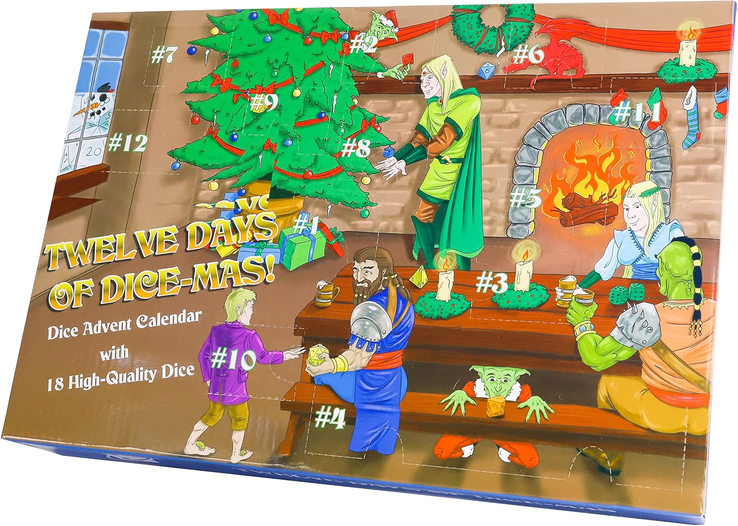Sirius Dice - Twelve Days of Dice-Mas Christmas Advent Calendar - VGMX