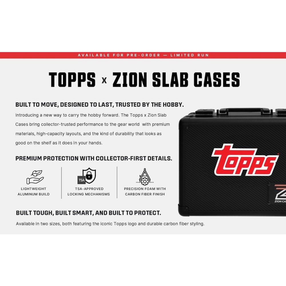 Topps x Zion 2R 2-Row Slab Case